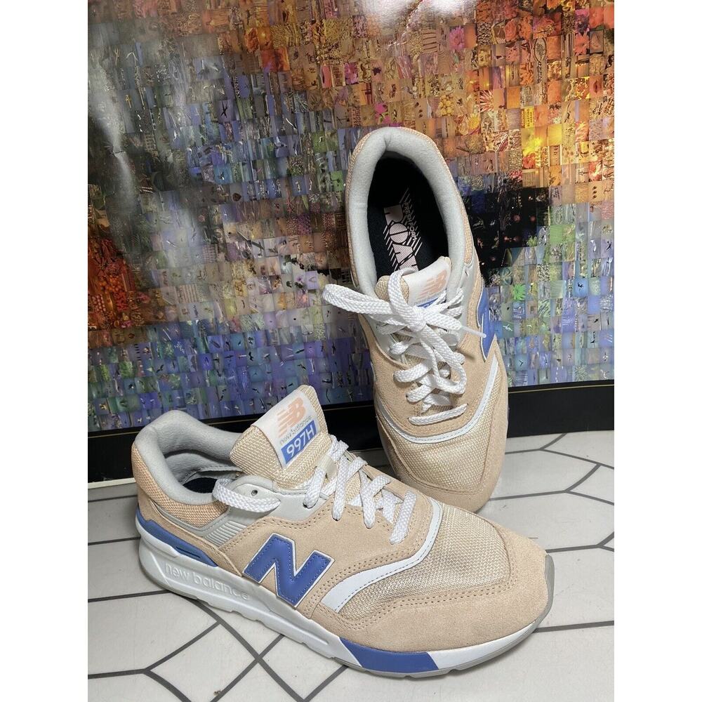 New Balance Womens 997H Rose Water Stellar Blue Suede CW997HVW Womens Size 11 - Picture 3 of 10